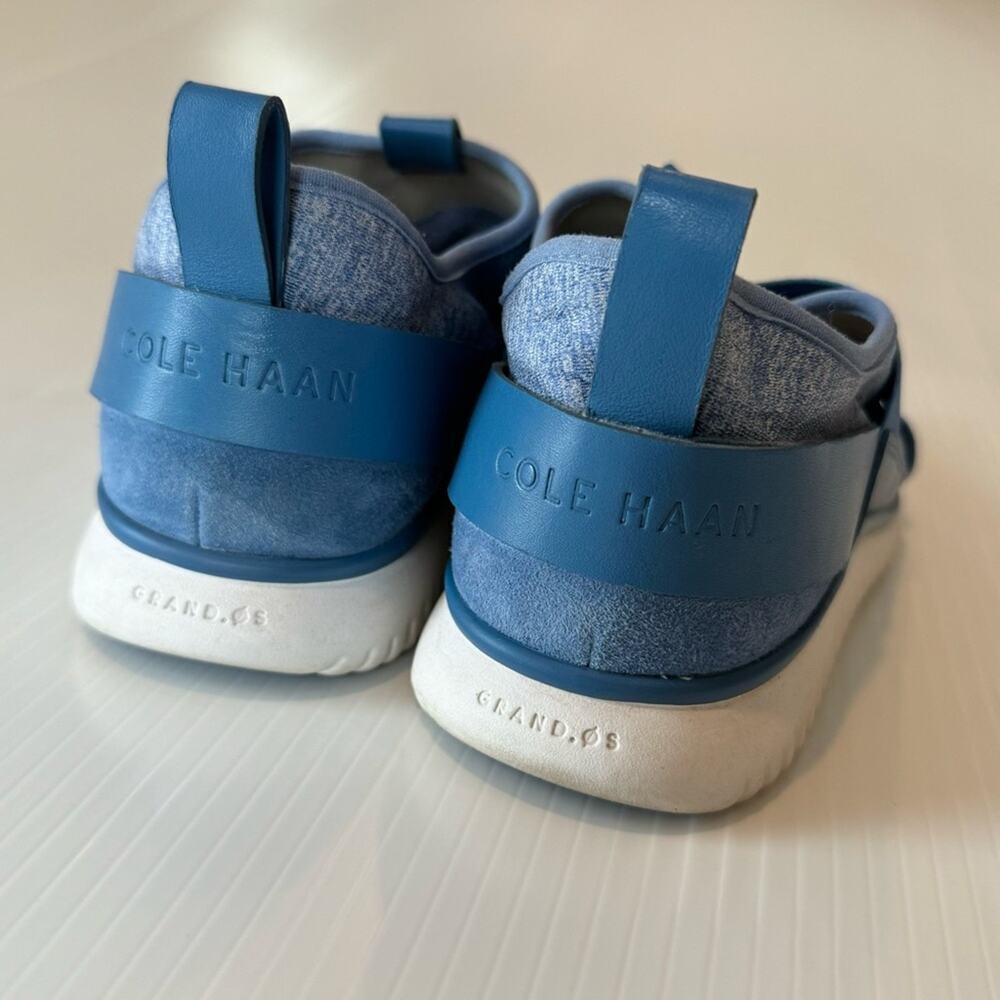 Cole Haan Studiogrand cross cross sneaker trainer blue size 6.5 - Picture 3 of 10
